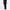 Zara Luxury Minimalist Maxi Dress Wanita Navy