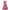 Y2K Fairy Summer Dress Wanita Multicolor Pink