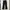 vtg black n grey flared pants  photo 2
