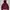 1990s Vtg Russell Athletic Faded Burgundy Blank Boxy Hoodie