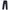 UNIQLO BLACK DENIM JEANS LONG PANTS | CELANA PANJANG | MNZA  photo 1