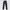 UNIQLO BLACK DENIM JEANS LONG PANTS | CELANA PANJANG | MNZA  photo 1