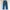 Highwaist Soft Jeans Loose Pants Medium Blue