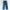 Highwaist Soft Jeans Loose Pants Medium Blue