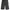 Simple Black White Striped Rayon Leg Pants photo 1