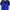 Royal Blue Top With Lace Yoke And Bow
