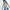 Casual Minimalist Crop Top Wanita Blue
