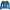Baju Blue Graphic Longsleeve T Shirt Biru