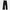 Striped Trousers Black