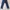Y2K Biker Jeans Pria black blue photo 3