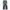 Y2K Crown Holder Sigilism Black Denim jeans photo 1
