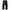 UNIQLO SLIM STRAIGHT SELVEDGE BLACK DENIM JEANS LONG PANTS | photo 1