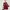 ZARA Vintage Minimalist Midi dress Wanita burgundy photo 2