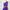 Luxury Evening Dress Wanita Purple