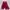 Mango Indie Minimalist Maxi Skirt Wanita Burgundy Red