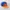 Vintage Streetwear Hat Pria orange blue photo 3