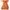Vintage Muslim Midi dress Wanita orange photo 1