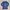 Y2K Navy Blue Long Sleeve Top