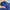 Christian Dior Dior Lady Leather Blue Biru Handbag Crossbody