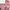 Sweater fuzzy bulu-bulu pink kerah turtleneck semi crop photo 1