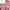 Sweater Fuzzy Bulu-bulu Pink Kerah Turtleneck Semi Crop