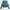 Y2k Graphic Mesh Top Buddha Aqua Blue photo 1