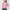 COLORBOX Lolita Coquette Crop Top Wanita Pink