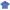 Y2K Grunge T-shirt Pria white navy blue photo 1