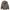Giordano Oversize Hoodie Zipper Coklat Washed photo 3