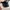 atasan salur hitam ruffle lengan balon kawai photo 6