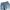 Distressed stretch waist jeans washed blue loose fit pants c photo 4