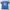 Vintage T-shirt Pria Blue