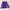 Gorpcore Casual Puffer Jacket Wanita Purple
