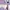 Bershka Vintage Casual Wanita purple white photo 1