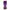 Vintage Luxury Evening Dress Wanita Purple