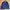 Casual Windbreaker Pria blue photo 1