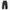 Streetwear Y2K Jeans Pria black photo 2