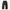 Streetwear Y2K Jeans Pria Black