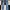 Streetwear Biker Jeans Pria white blue photo 1