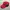 Pearly Gates Vintage Hat Pria Red