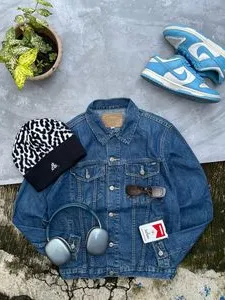 ジャケット・アウター m6823 in the attic Y2K denim jacket XL In the Attic Vintage Y2K Denim jacket Pria blue - Preloved