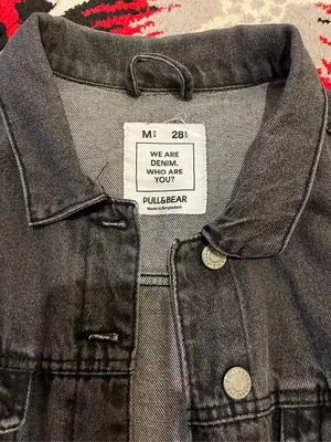 DKNY Streetwear Y2K Denim jacket Wanita black - Preloved