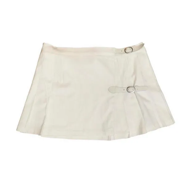 Brandy Melville Y2K Coquette Pleated skirt Wanita white photo 1
