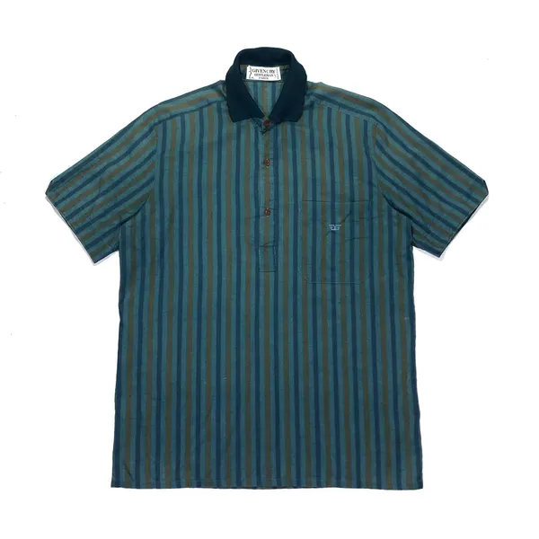 Givenchy Vintage Casual Formal shirt Pria blue photo 1