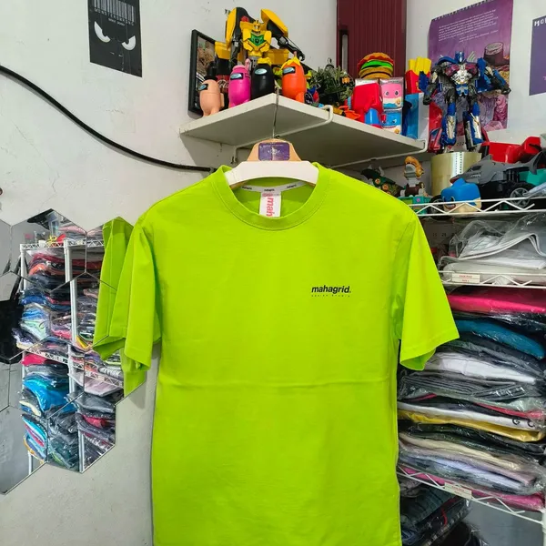 Mahagrid Streetwear T-shirt Pria green photo 1