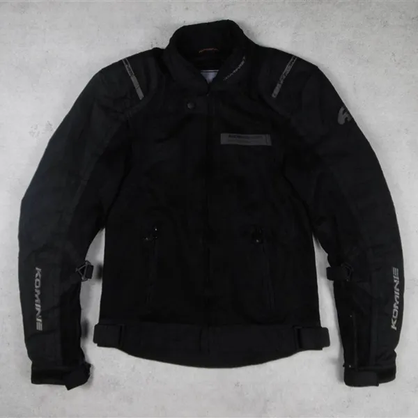 Biker Leather jacket Pria black photo 1