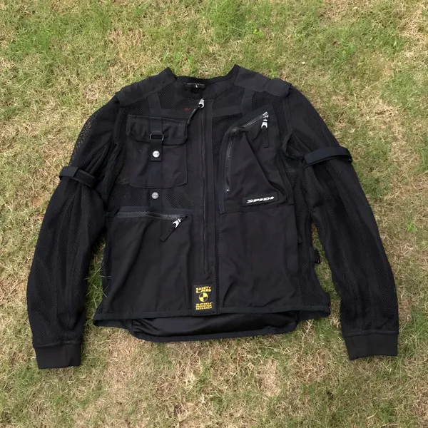 Sportswear Leather jacket Pria black photo 1