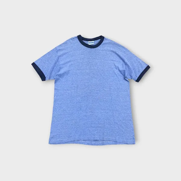 Hanes Vintage Y2K T-shirt Pria blue photo 1