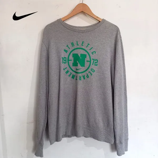 Nike Streetwear Fleece Wanita green gray photo 1