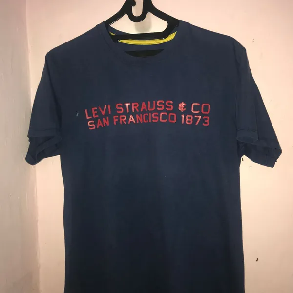 Levi's Minimalist Casual T-shirt Pria navy photo 1